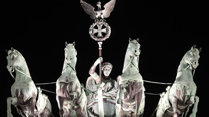 Die Quadriga auf dem Brandenburger Tor