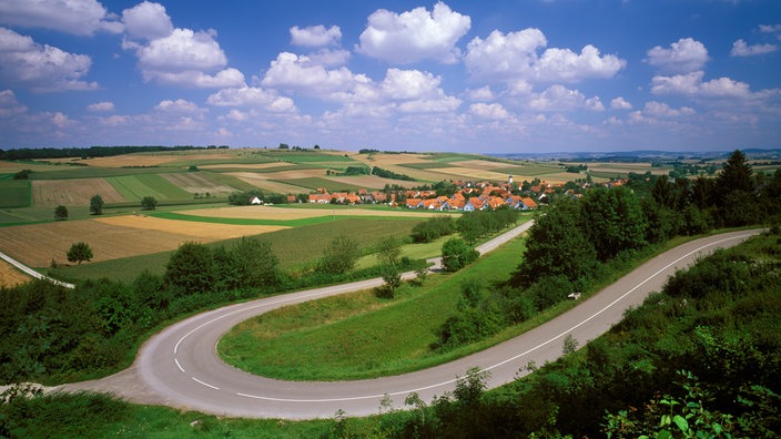 Hürnheim, Nördlinger Ries, Schwaben, Bayern, Deutschland, Europa.