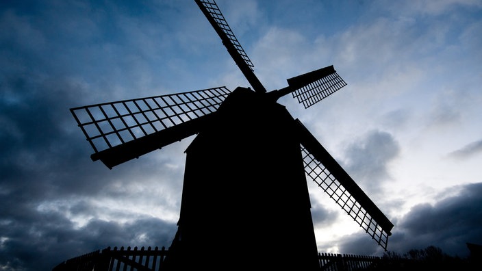 Paltrockmühle in Quickborn bei Sonnenaufgang