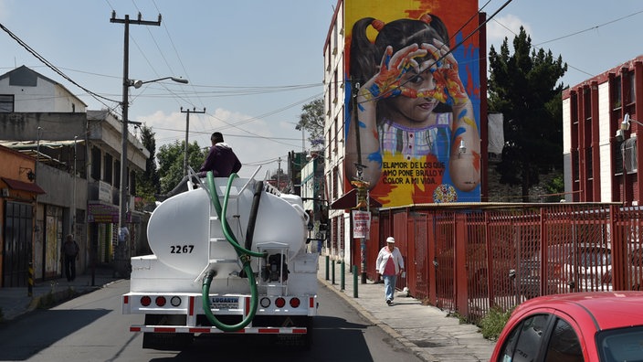 Tanklaster in Mexiko-Stadt