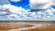 Wattenmeer bei Keitum, Sylt.