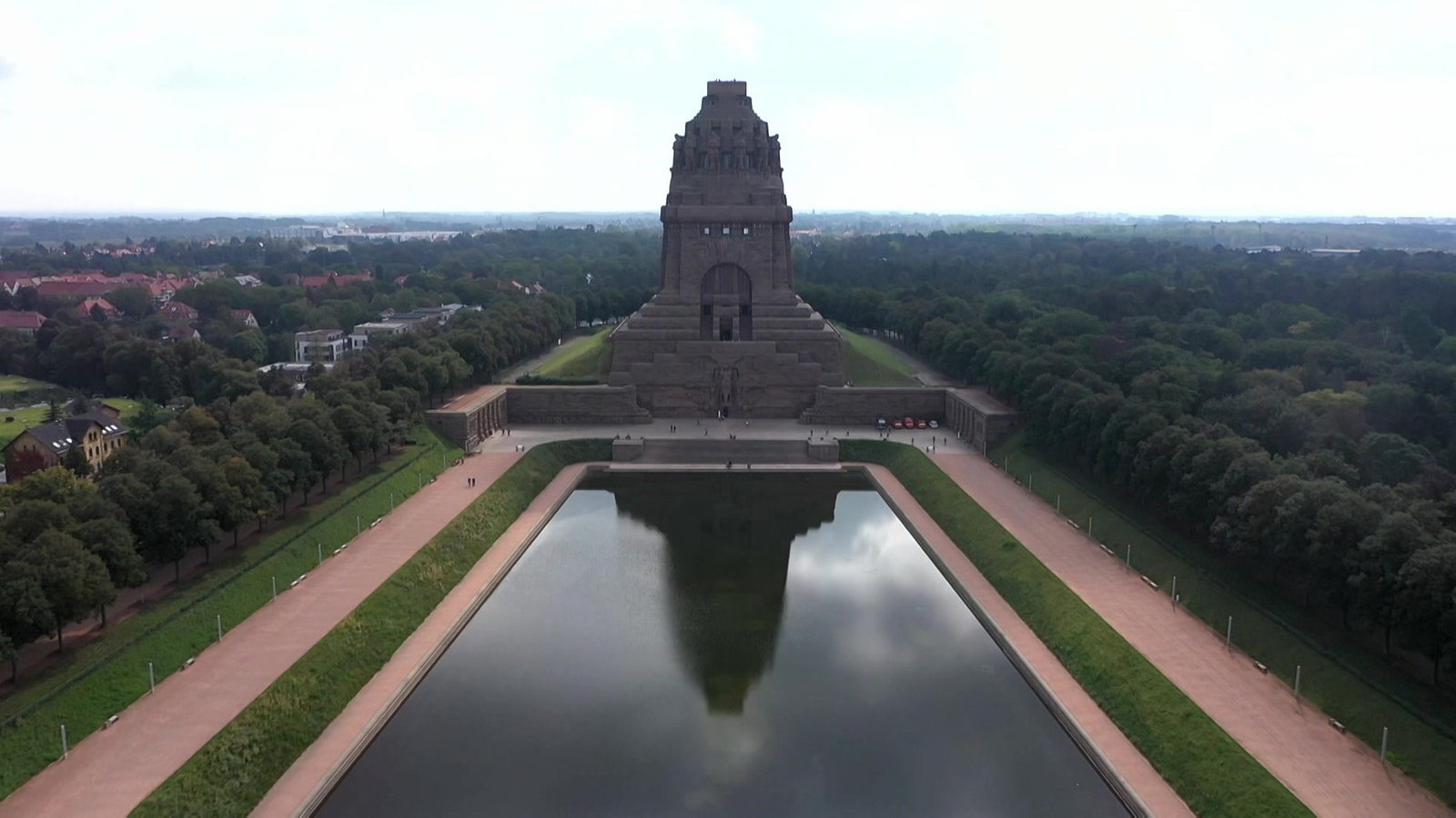 Screenshot aus dem Film "Das Völkerschlachtdenkmal"